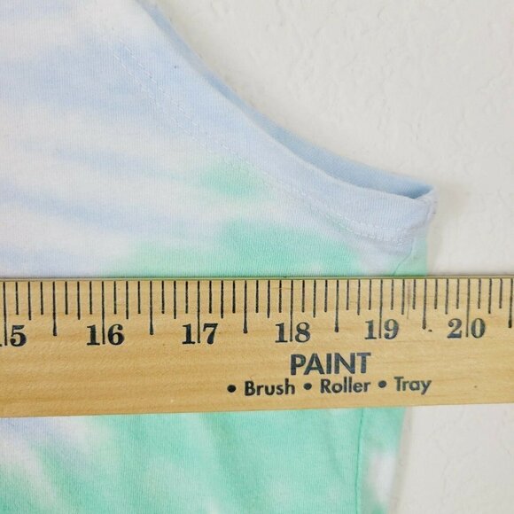 Looney Tunes Cropped Tank Top Pastel Tie-Dye Sz Medium Warner Brothers Animation - Picture 5 of 6